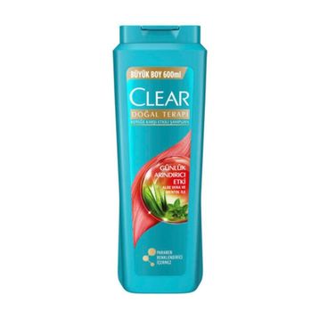 Clear 600 ml Aloe Vera ve Menthol Günlük Arındırıcı Şampuan