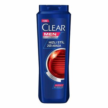 Clear Men 485ml X 4 Adet Şampuan Hızlı Stil 2si1 Arada