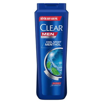 Clear Men Cool Sport Menthol Büyük Boy 600 ml Kepeğe Karşı Etkili Şampuan