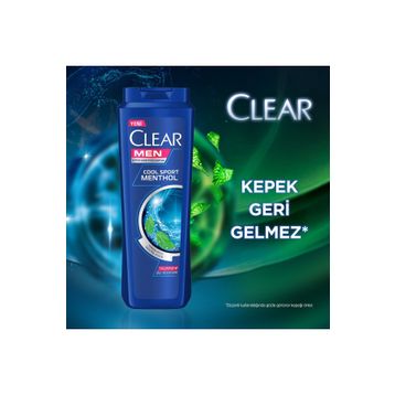 Clear Men Cool Sport Mentol 600 ml Şampuan