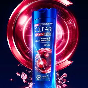 Clear Men Hızlı Stil 2 4x485 ml Şampuan