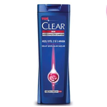 Clear Men Hızlı Stil 2si1 Arada 350 ml Şampuan