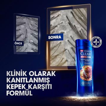 Clear Men Kahve Çekirdeği Özlü 6x350 ml Şampuan