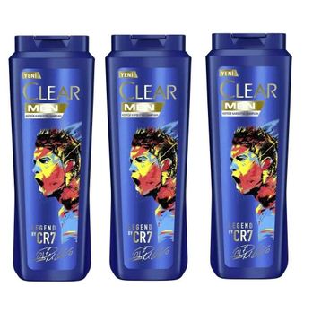 Clear Men Legend by CR7 Ronaldo 3x350 ml Şampuan