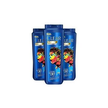 Clear Men Ronaldo 3x600 ml Şampuan