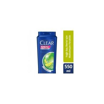 Clear Men Yağlı Saçlar İçin 500 ml Şampuan