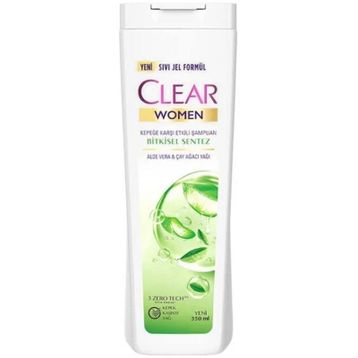 Clear Women Bitkisel Sentez 2x350 ml Şampuan