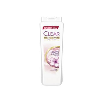 Clear Yumuşak Parlak Kiraz Çiçeği 600 ml x 4 Adet Şampuan