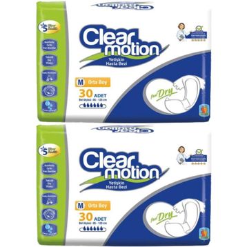 Clearmotion Belbantlı Medium 60 Adet Hasta Bezi