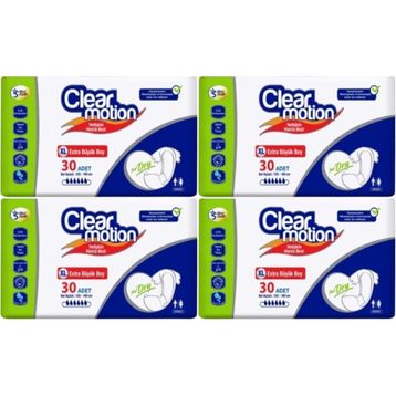Clearmotion Yetişkin Bel Bantlı XL 120 Adet Hasta Bezi