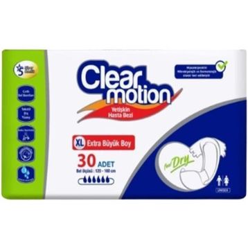 Clearmotion Yetişkin Bel Bantlı XL 30 Adet Hasta Bezi