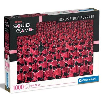 Clementoni 1000 Parça Impossible 39695 Squid Game Yetişkin Puzzle