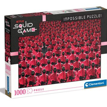 Clementoni 1000 Parça Impossible 39695 Squid Game Yetişkin Puzzle