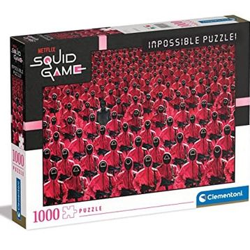 Clementoni 1000 Parça Impossible 39695 Squid Game Yetişkin Puzzle
