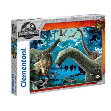 Clementoni 104 Parça Jurassic World Puzzle