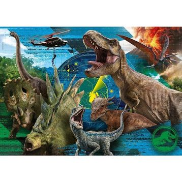 Clementoni 104 Parça Jurassic World Puzzle