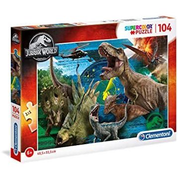 Clementoni 104 Parça Jurassic World Puzzle