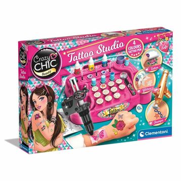 Clementoni 18602 Crazy Chic - Dövme Stüdyosu