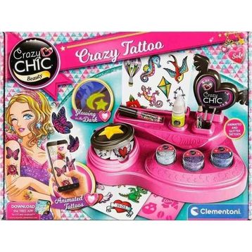 Clementoni 18733 Crazy Chic Çılgın Dövmeler
