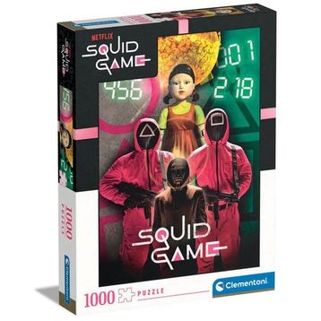 Clementoni 2 39693 1000 Parça Squid Game Yetişkin Puzzle
