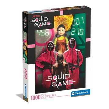 Clementoni 2 39693 1000 Parça Squid Game Yetişkin Puzzle