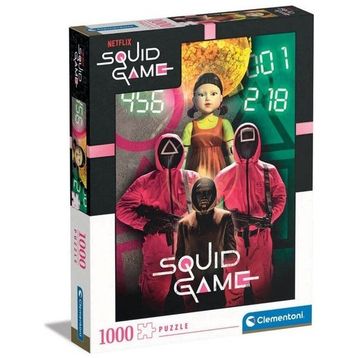 Clementoni 2 39693 1000 Parça Squid Game Yetişkin Puzzle
