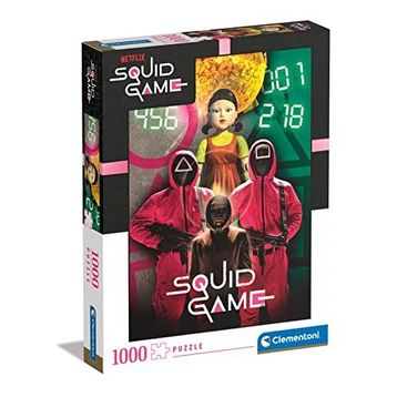 Clementoni 2 39693 1000 Parça Squid Game Yetişkin Puzzle