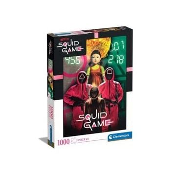 Clementoni 2 39693 1000 Parça Squid Game Yetişkin Puzzle
