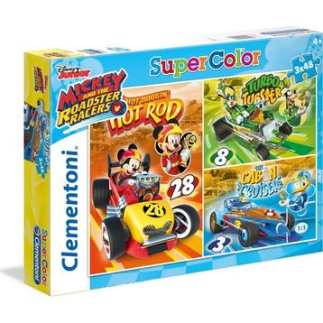Clementoni 24 Parça Mickey and The Roadster Racers Puzzle