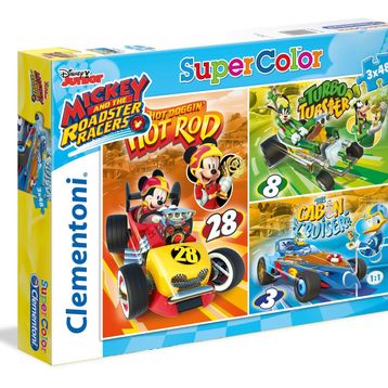 Clementoni 24 Parça Mickey and The Roadster Racers Puzzle