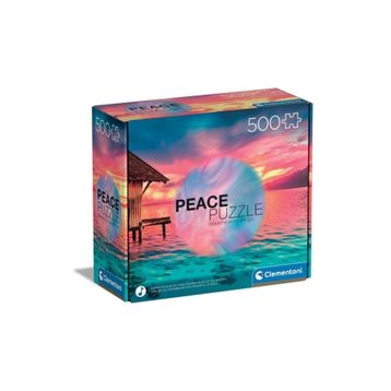 Clementoni 35120 500 Parça Peace Living The Present Puzzle