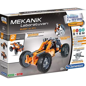 Clementoni 64300 Buggy Quad Mekanik Laboratuvarı