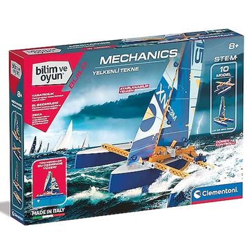 Clementoni 64319 Mekanik Laboratuvarı Yelkenli Tekne