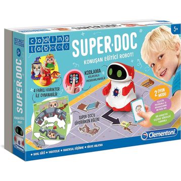 Clementoni 64960 Super Doc Eğitici Konuşan Robot