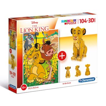 Clementoni Aladdin 104 Parça Puzzle