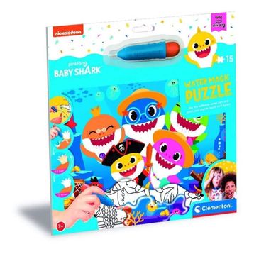 Clementoni Baby Shark 22241 15 Parça Water Magic Frame Puzzle