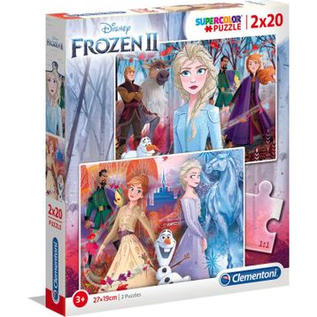 Clementoni Frozen 2 2x20 Parça Puzzle