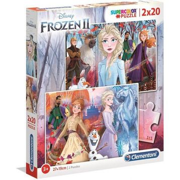 Clementoni Frozen 2 2x20 Parça Puzzle