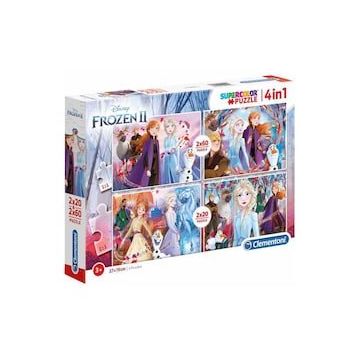 Clementoni Frozen 2x20+2x60 Parça Puzzle