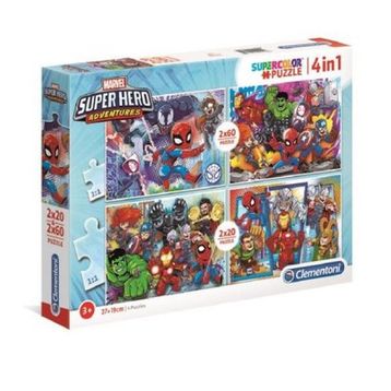 Clementoni Frozen 2x20+2x60 Parça Puzzle