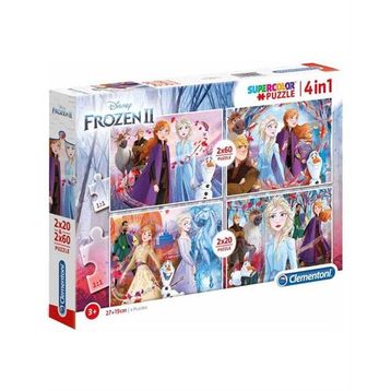 Clementoni Frozen 2x20+2x60 Parça Puzzle