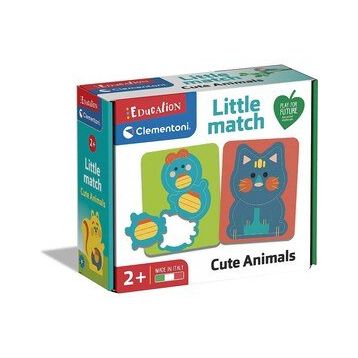 Clementoni Little Match - Sevimli Hayvanlar Puzzle