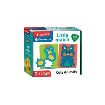 Clementoni Little Match - Sevimli Hayvanlar Puzzle