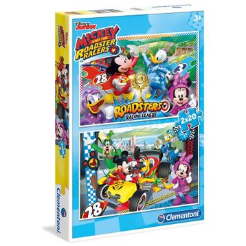 Clementoni Mickey 2X20 Parça Puzzle