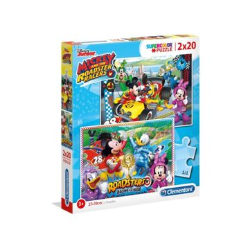 Clementoni Mickey 2X20 Parça Puzzle