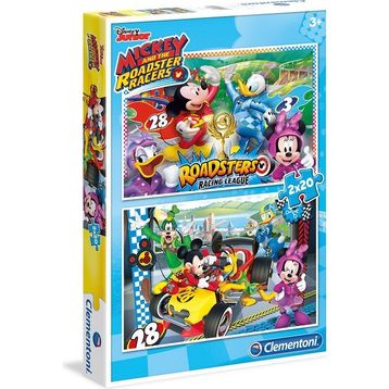 Clementoni Mickey 2X20 Parça Puzzle