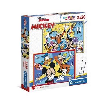 Clementoni Mickey 2X20 Parça Puzzle