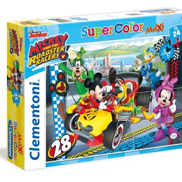 Clementoni Mickey Havaalanında 24 Parça Maxi Puzzle