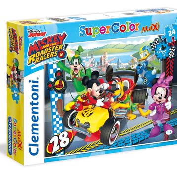 Clementoni Mickey Havaalanında 24 Parça Maxi Puzzle