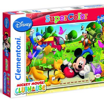 Clementoni Mickey Mouse 2x20 Parça Çocuk Puzzle
